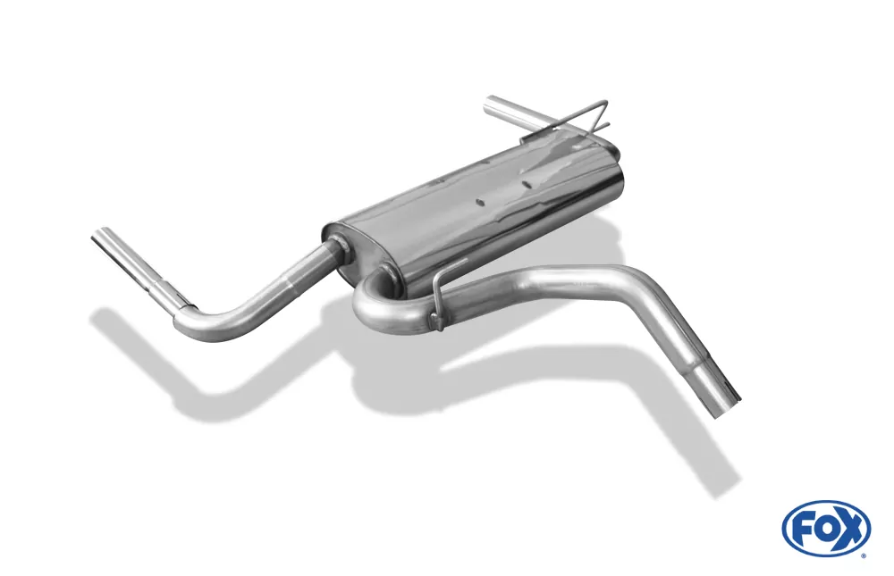 Lada Niva 4x4  Endschalldämpfer quer Ausgang rechts/links - 1x45 Typ 10 rechts/links