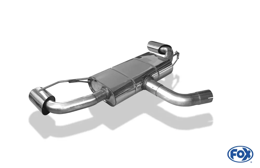 VW Scirocco - 13 - R-Heck  Endschalldämpfer Ausgang rechts/links - 115x85 Typ 32 rechts/links