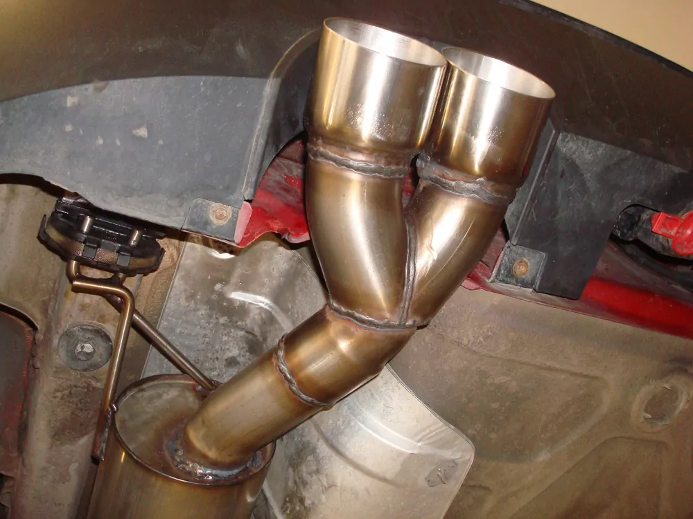 Fiat Bravo 198 - Diesel  Endschalldämpfer - 2x90 Typ 14