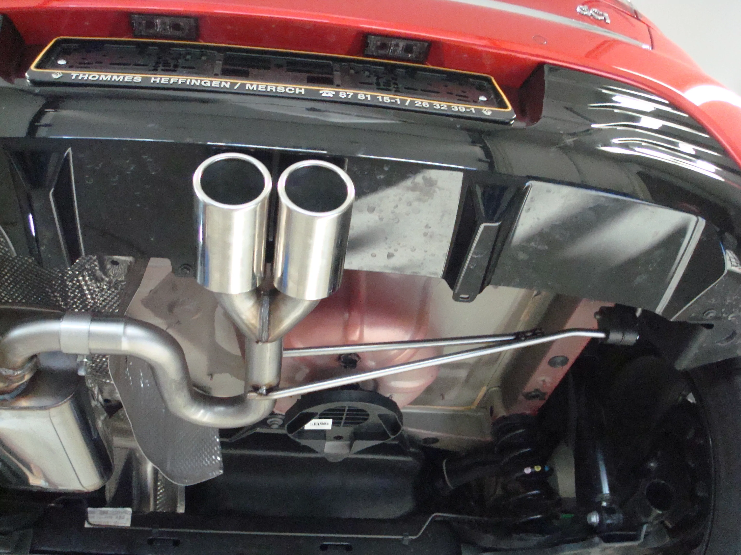 Renault Clio IV  Endschalldämpfer Ausgang mittig - 2x76 Typ 16