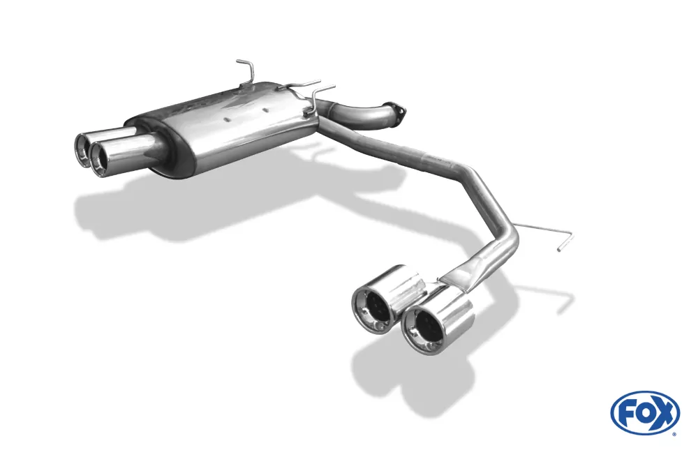 BMW E39 520i/ 523i/ 525i/ 528i - Limousine  Endschalldämpfer Ausgang rechts/links - 2x90 Typ 13 rechts/links