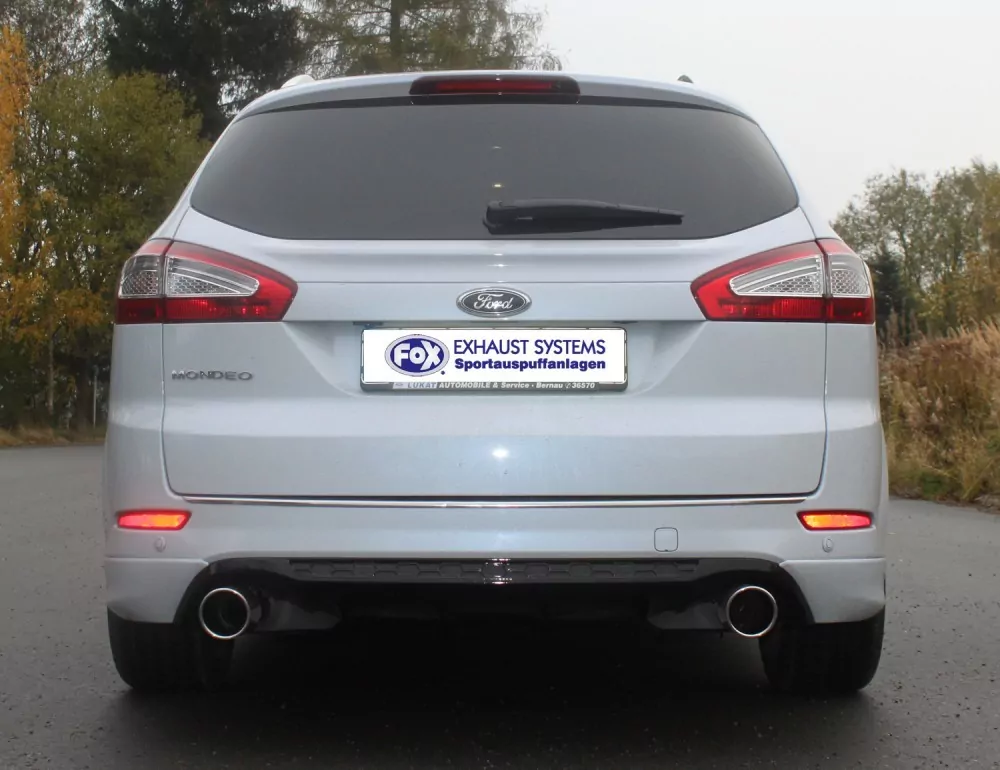 Ford Mondeo IV Turnier (Kombi) - Titanium S  Endschalldämpfer rechts/links - 1x100 Typ 16 rechts/links