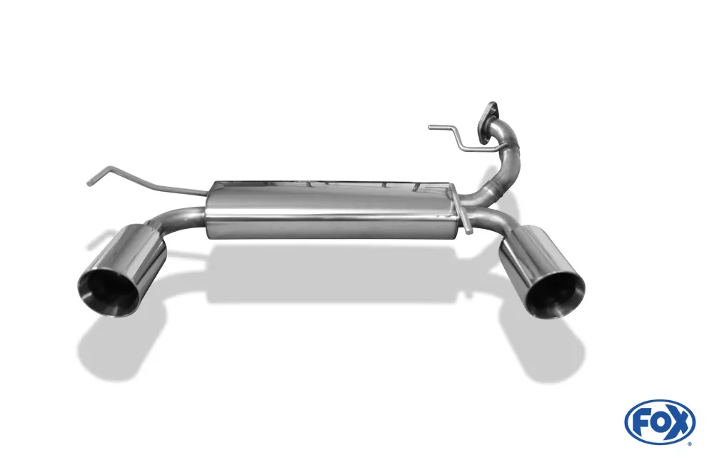 Suzuki Swift IV  Endschalldämpfer Ausgang rechts/links - 1x100 Typ 25 rechts/links