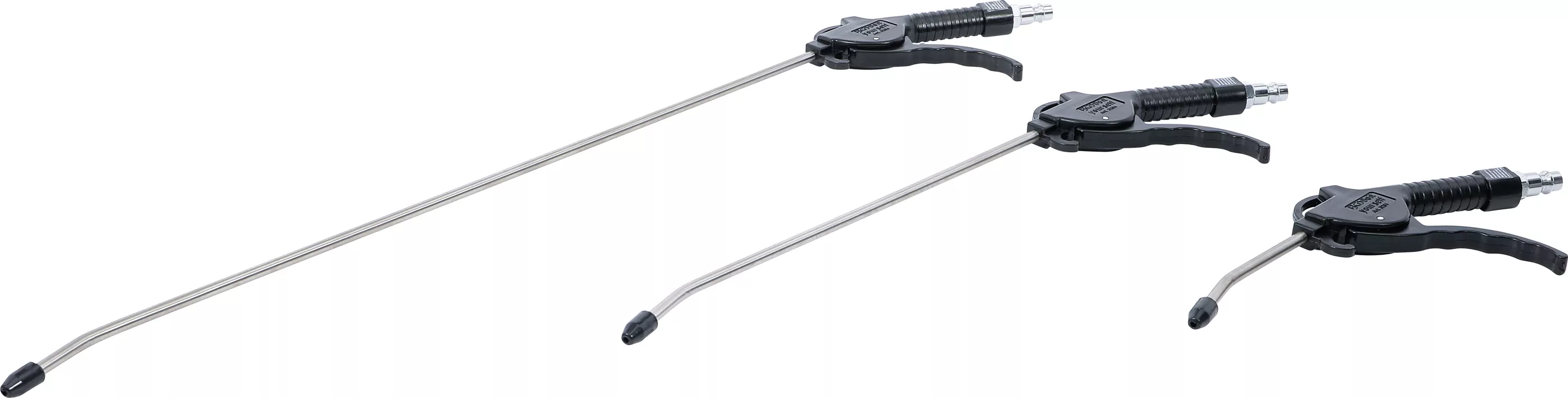 Druckluft-Ausblaspistolen-Satz | 110 / 300 / 500 mm | 3-tlg.