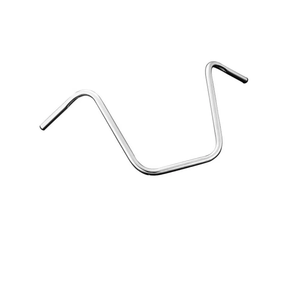 HIGHWAY HAWK Apehanger Handlebar, 7/8 inch (22.2 mm), chrome
