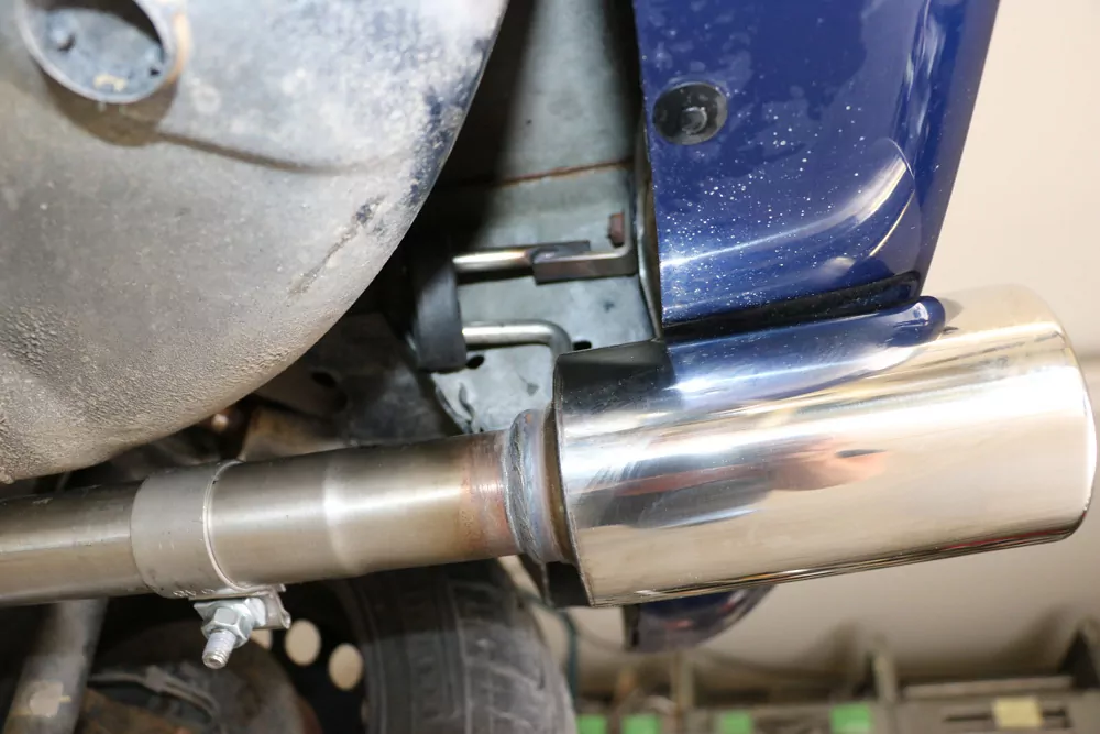 Opel Corsa C  Endschalldämpfer Ausgang rechts/links - 1x90 Typ 13 rechts/links