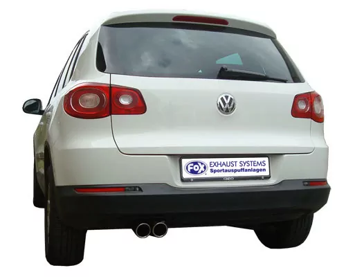 VW Tiguan 5N - 4motion  Endschalldämpfer - 2x80 Typ 17