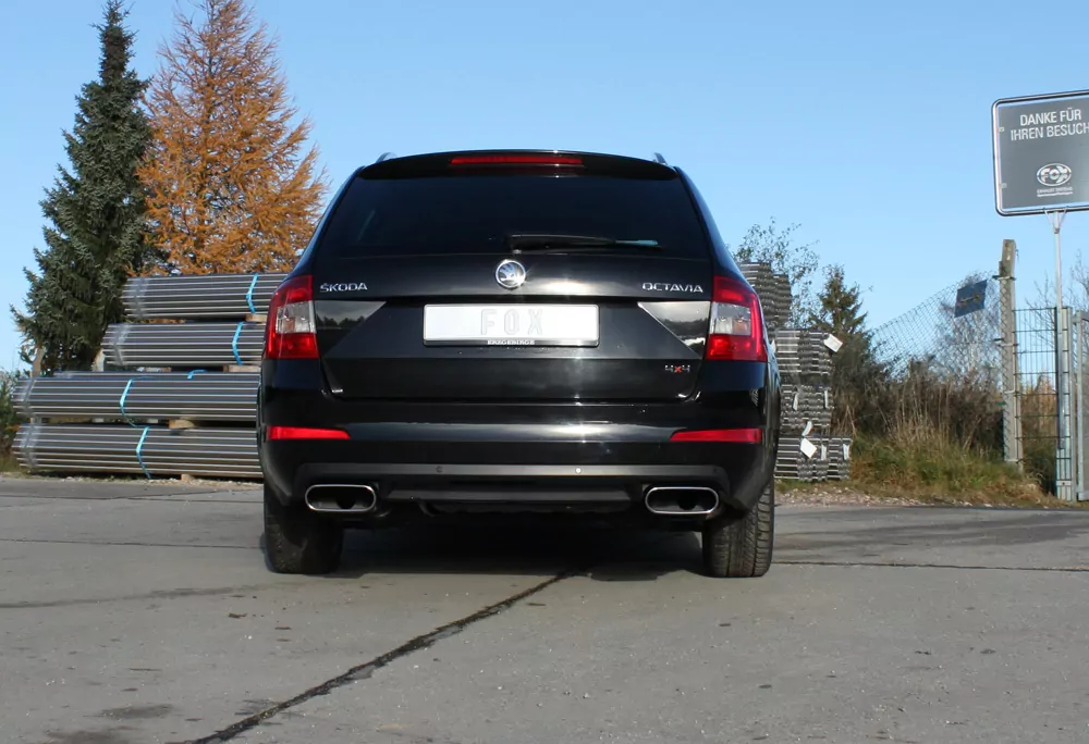 Skoda Octavia 5E 4x4  Endschalldämpfer rechts/links - 220x80 Typ 49 rechts/links