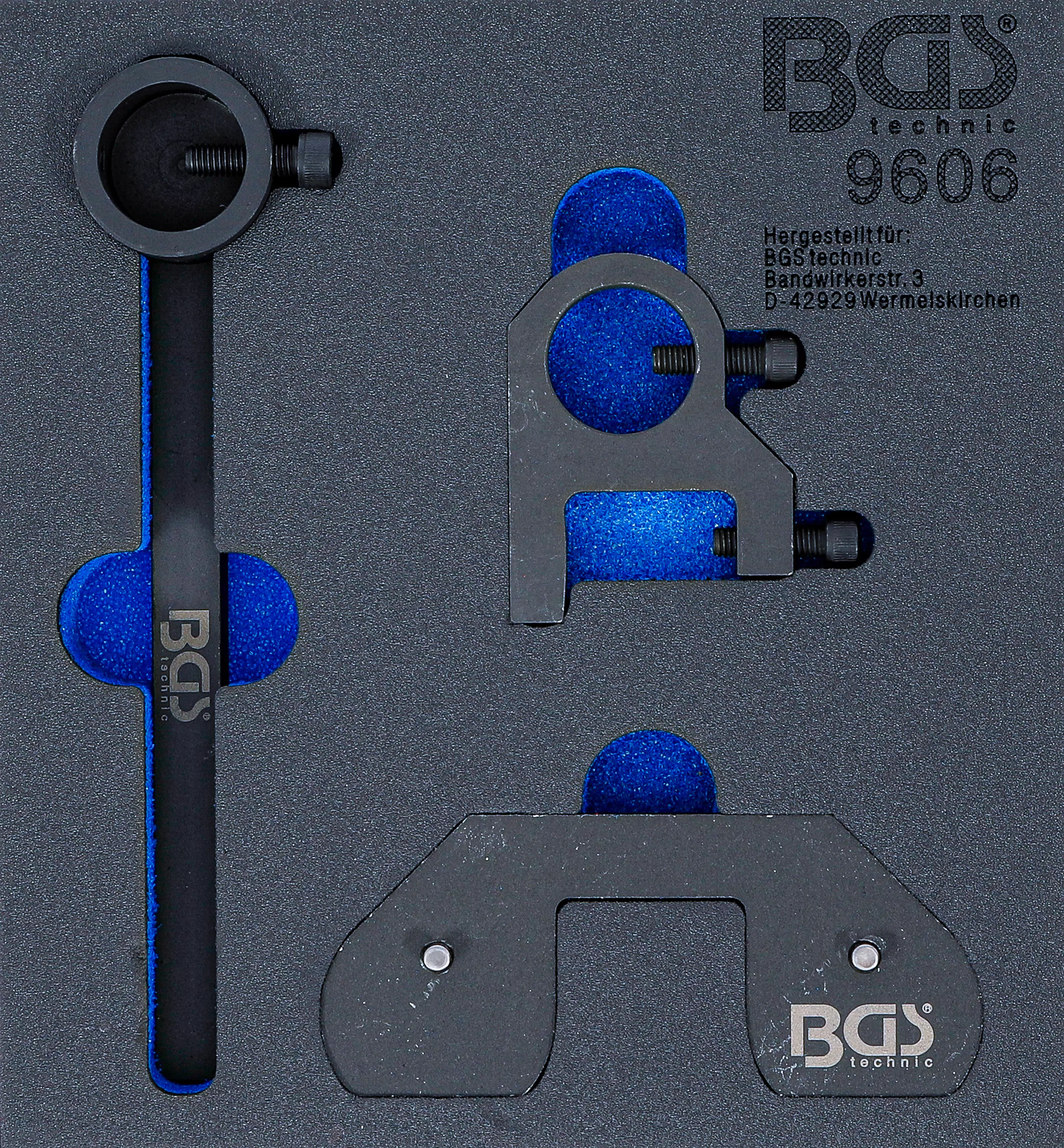Werkstattwageneinlage 1/6: Ausgleichswellen-Einstellwerkzeug-Satz | für Land Rover, Citroen, Mitsubishi, Peugeot, Ford 2.2 DOHC Diesel-Motoren