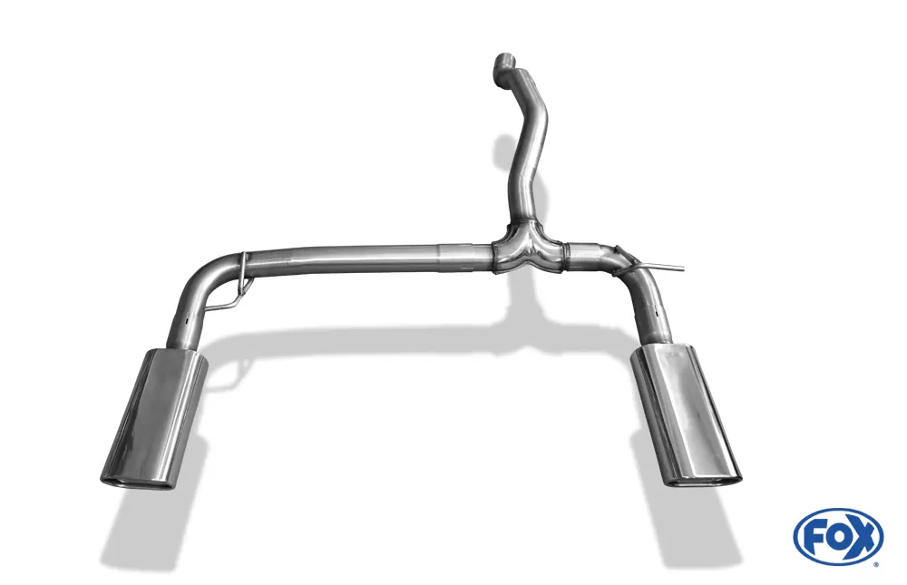 Mercedes M-Klasse W163  Endrohrsystem rechts/links für original Endschalldämpfer - 135x80 Typ 53 rechts/links