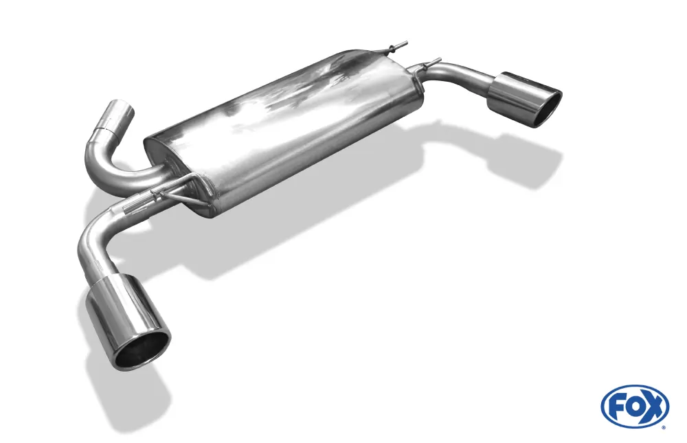 Volvo XC60  Endschalldämpfer quer Ausgang rechts/links - 1x100 Typ 16 rechts/links