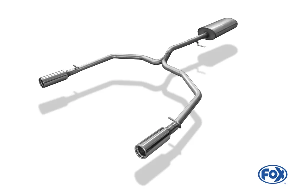 Renault Twingo C06  Halbanlage ab Kat Ausgang rechts/links - 1x76 Typ 13 rechts/links