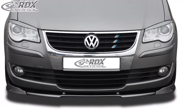RDX Frontspoiler VARIO-X für VW Touran 2007+ Frontlippe Front Ansatz Vorne Spoilerlippe