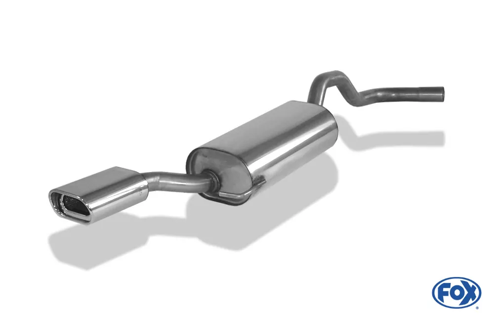 Seat Cordoba 6K, 6K/C/ VW Polo 6N Classic/ Variant  Endschalldämpfer - 135x80 Typ 53