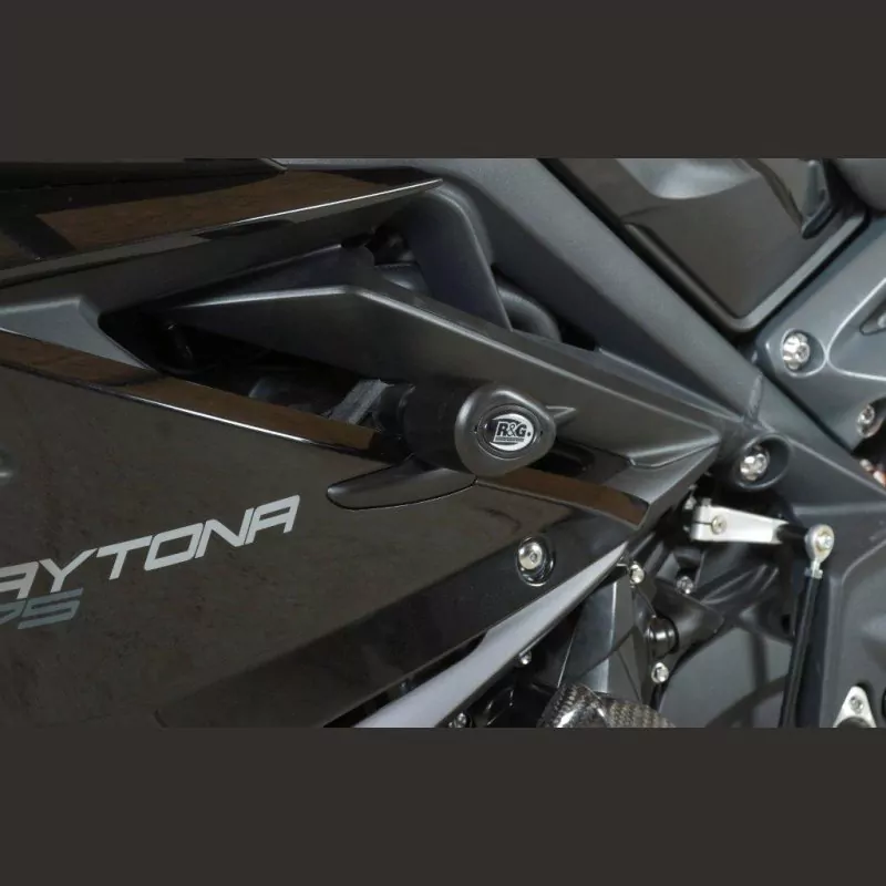 R&G Racing Sturzpads "No Cut" Triumph Daytona 675 / 675 R Road 2013-