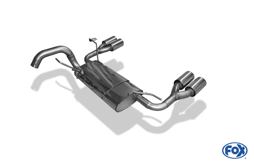 Mitsubishi Colt Typ Z30 5-türer  Endschalldämpfer Ausgang rechts/links - 2x80 Typ 13 rechts/links