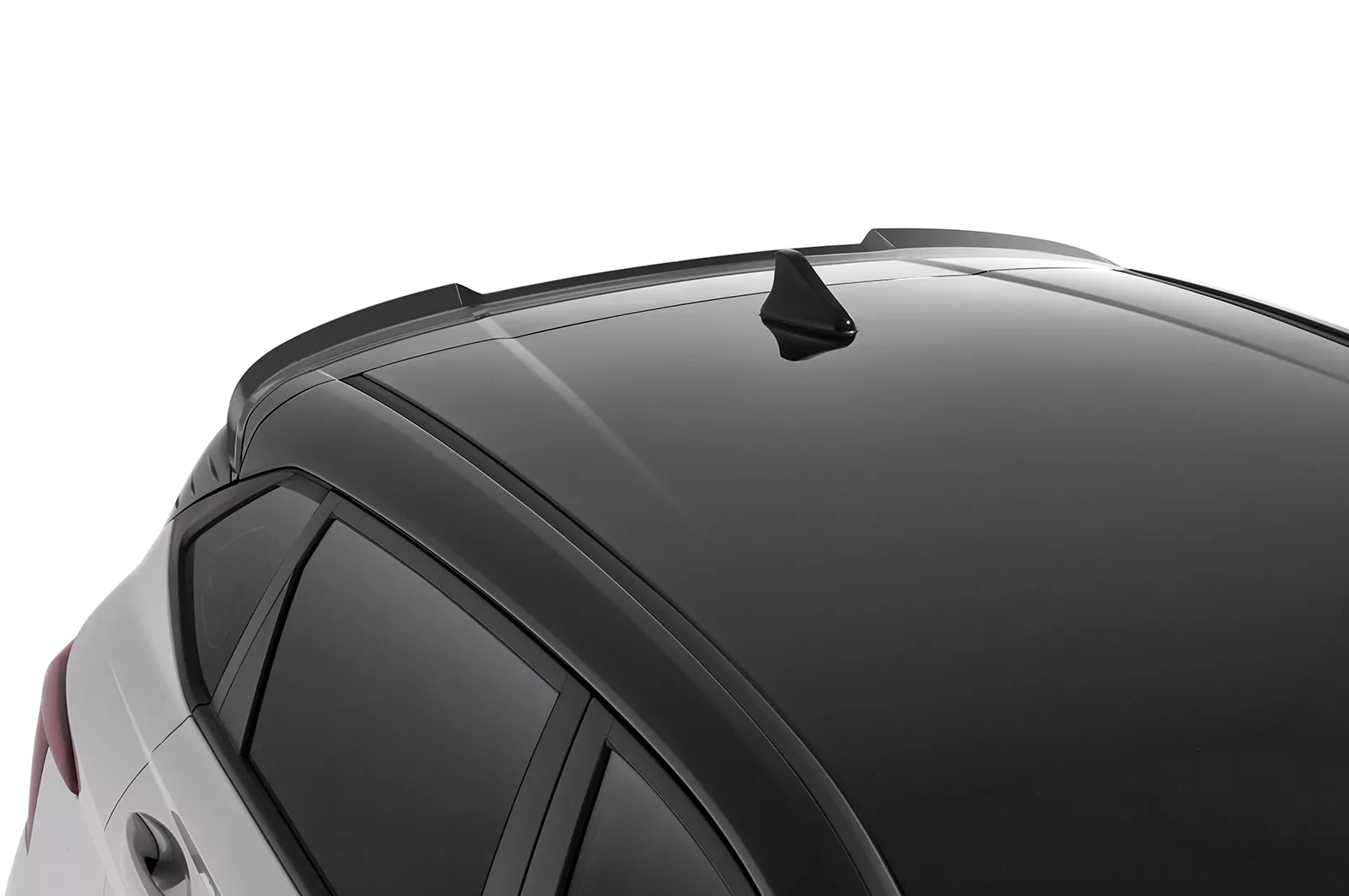 Heckflügel mit ABE für Hyundai I20 (BC3) HF883 Schwarz Strukturiert