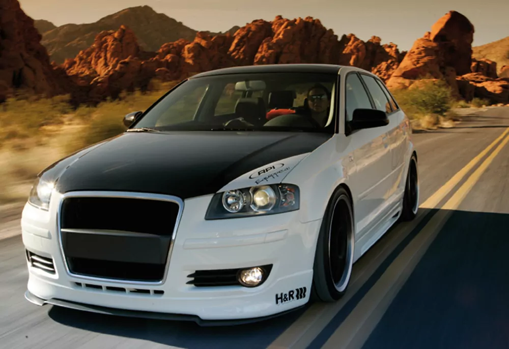 Rieger Spoilerlippe für Audi A3 (8P) | 3-tür. 06.05-06.08 > nur für 3-tür. Facelift und Sportback,