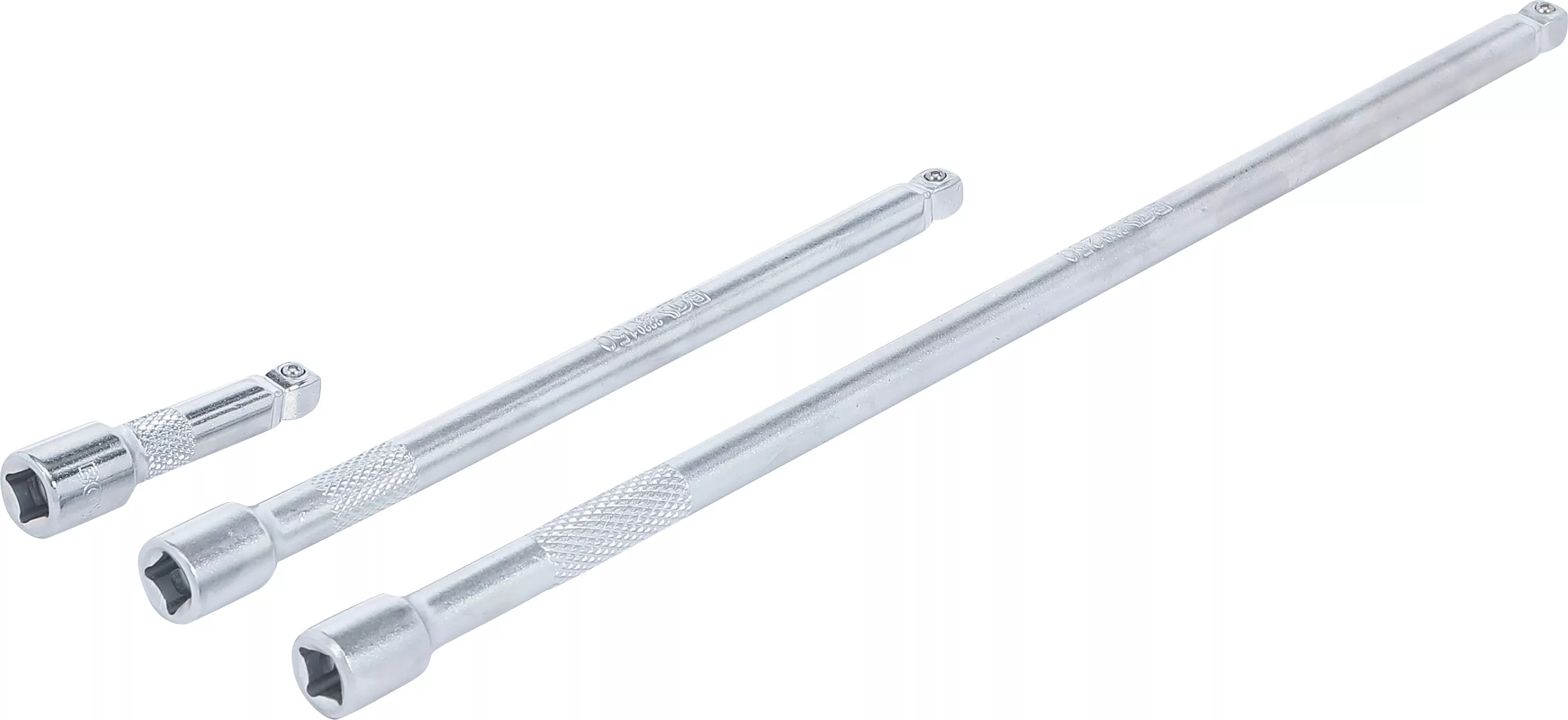 Kippverlängerungs-Satz | 6,3 mm (1/4") | 50 / 150 / 250 mm | 3-tlg.