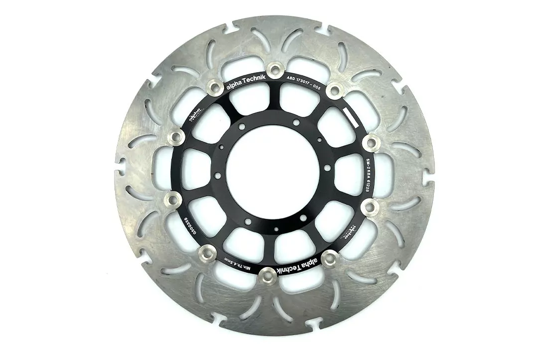 ABD33 alpha Technik Bremsscheibe floating im Omega-Design vorne für Honda CBR600RR 2003-2017 CB1000R 2008-2016 CBR1000RR 2005-2007