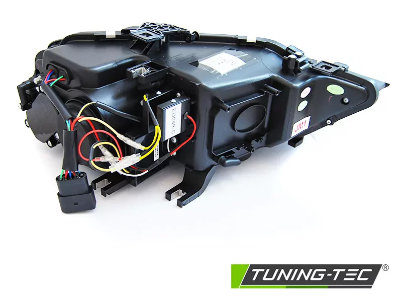 Headlights Led Black Seq Fits Audi A4 B8 12-15