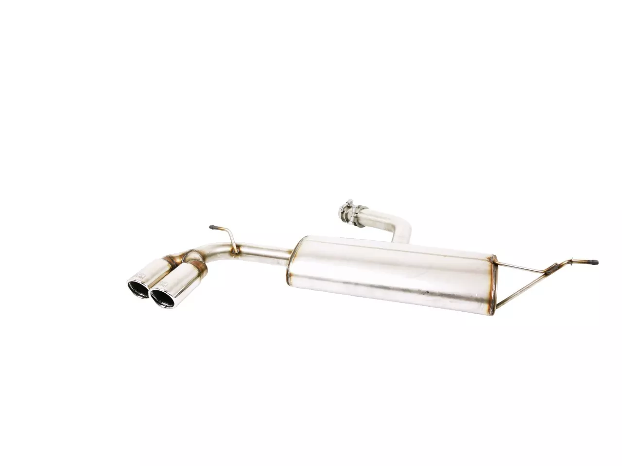 Ulter Sportauspuff für Volkswagen GOLF VII 2013-2016 2 Endrohre rund Ø70