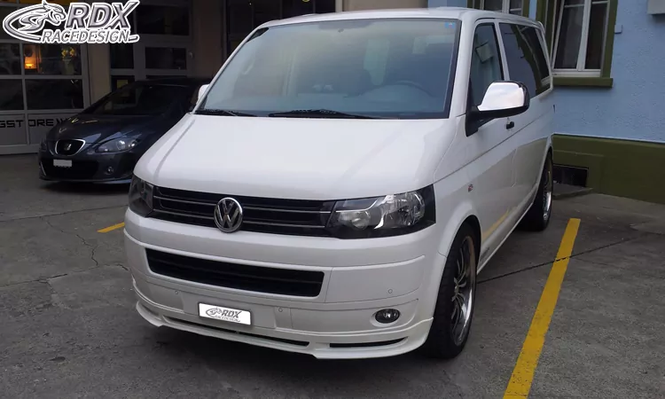 RDX Frontspoiler für VW T5 Facelift (2009+) Frontlippe Front Ansatz Spoilerlippe