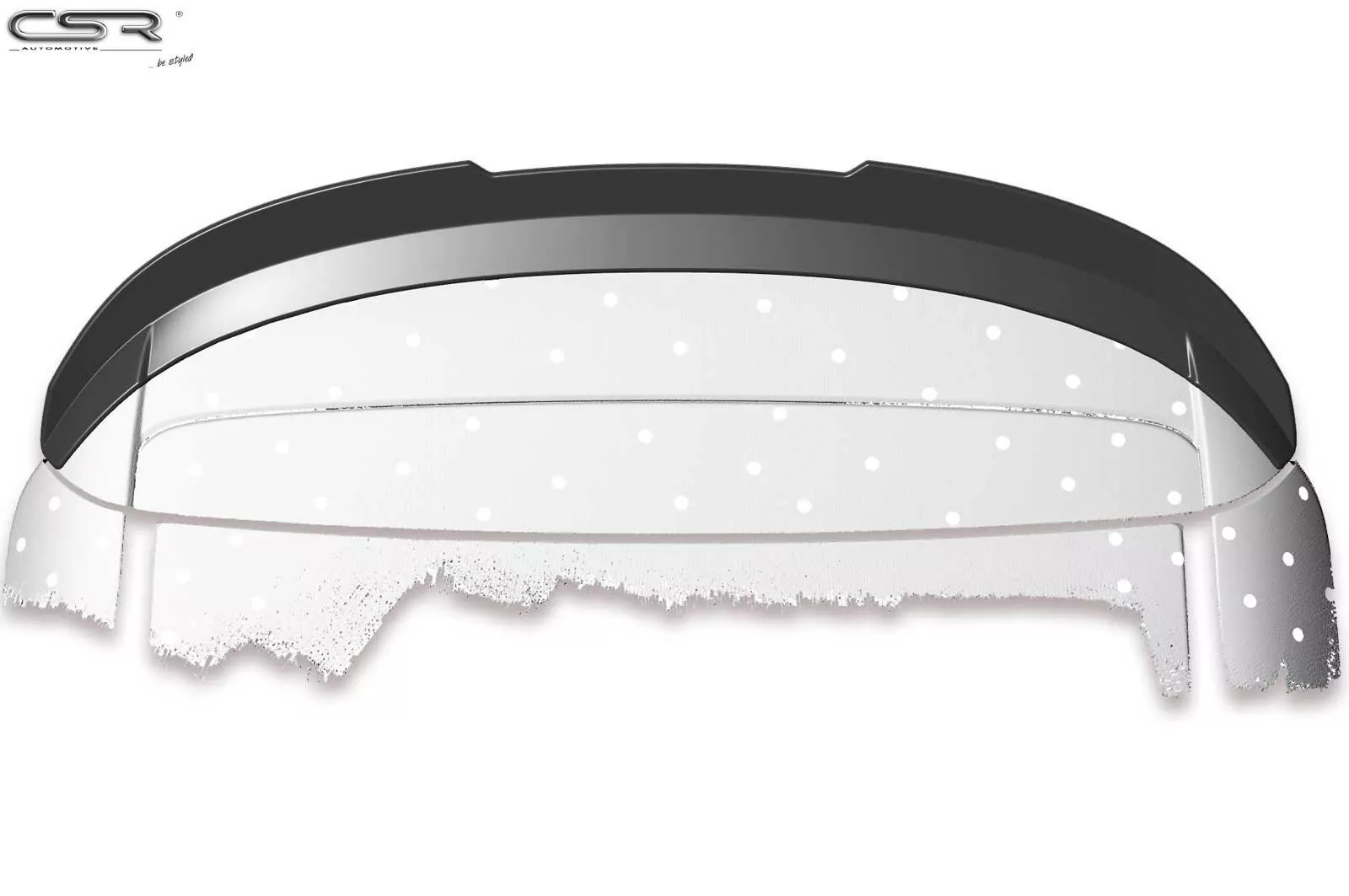 Heckflügel mit ABE für Suzuki Swift 6 (RZ/AZ) Sport HF670-M Carbon Look (matt)