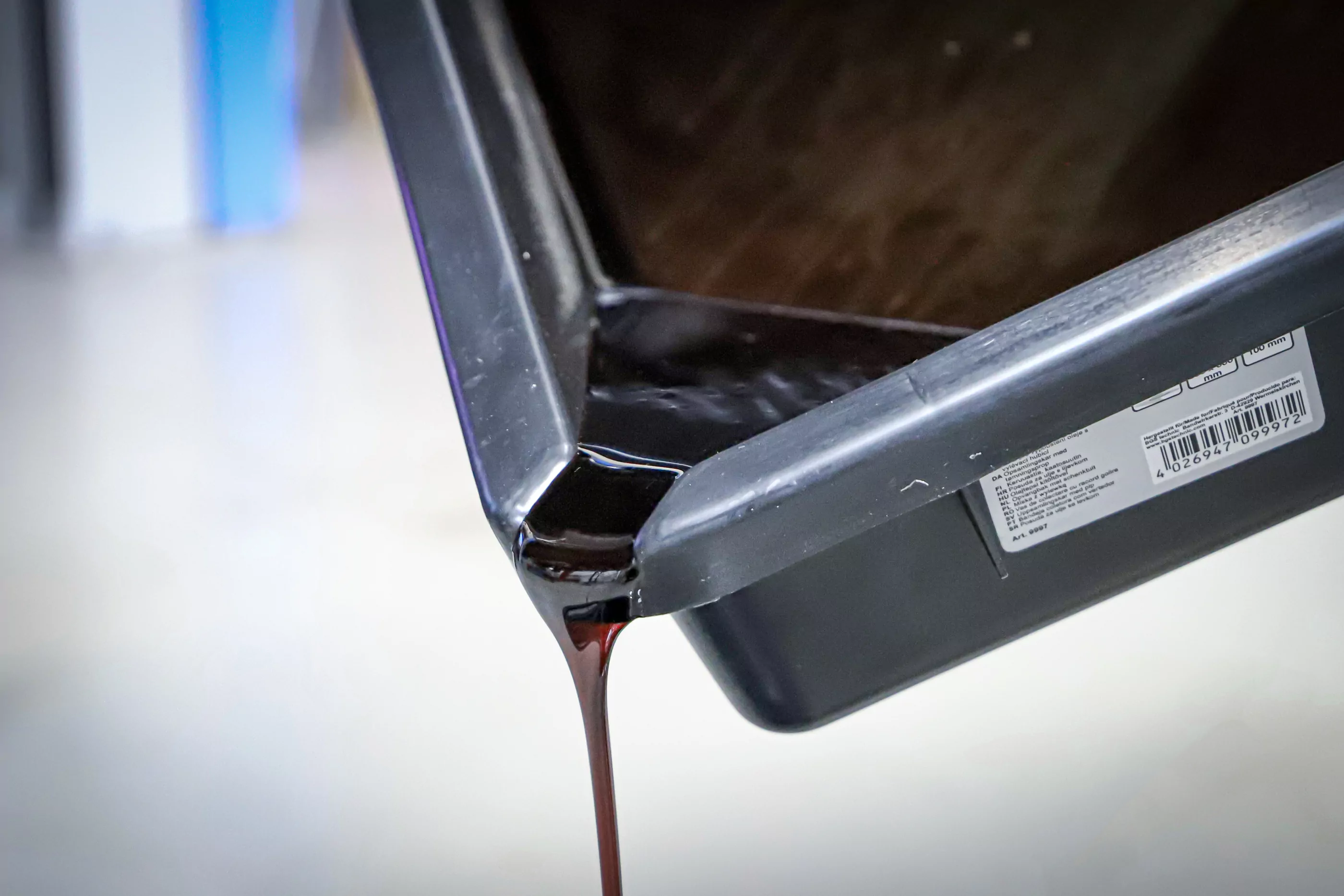 Mehrzweckwanne mit Ausgießer | schwarz | 50 l