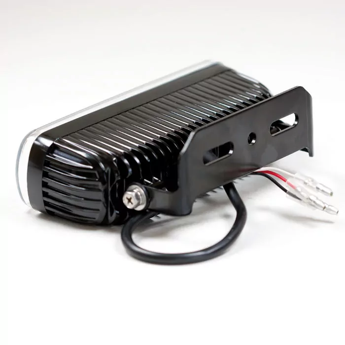 Tagfahrlicht-led Mit 4 Led S, (00rl E9) Klarglas, Maße: 145 X 44 X 68 Mm, Universalhalter, E-geprüft