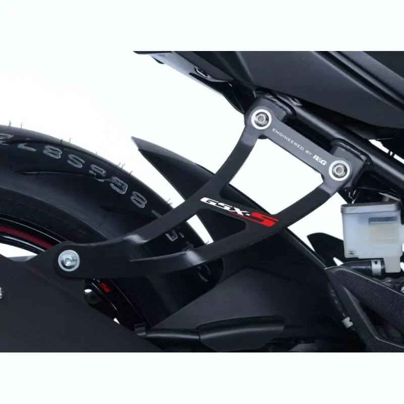 R&G Racing Auspuffhalter Set BLACK Suzuki GSX-S 750 2017-