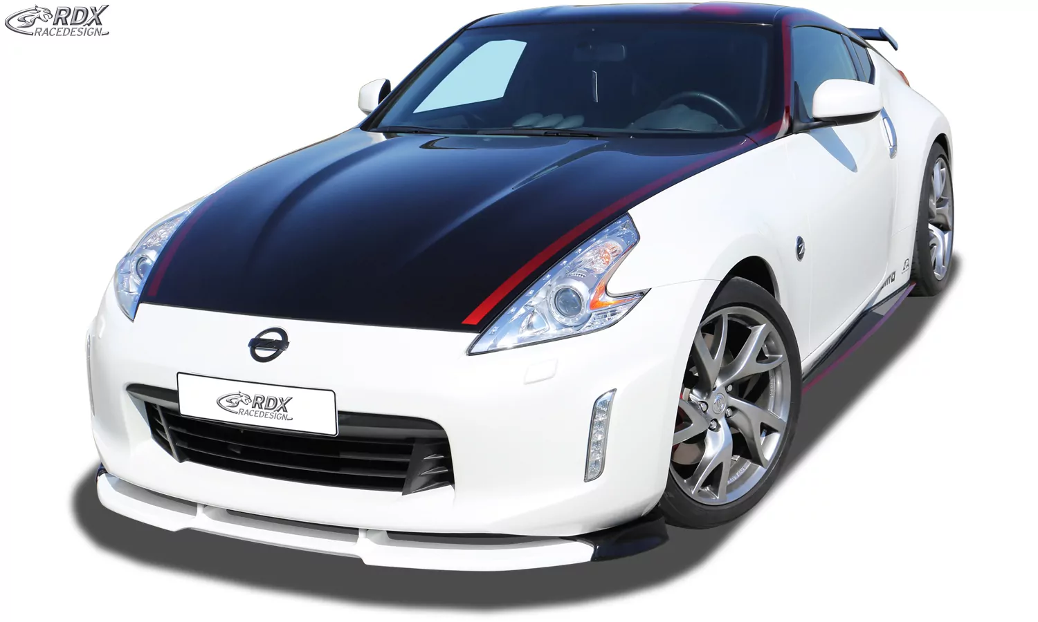RDX Frontspoiler VARIO-X für NISSAN 370Z 2013+ Frontlippe Front Ansatz Vorne Spoilerlippe