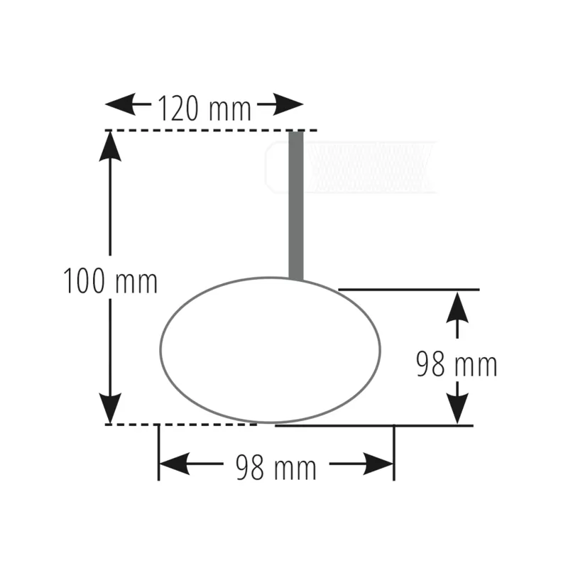 HIGHSIDER CONERO 2 BLACK EDITION Lenkerendenspiegel, kurz, Stück E-geprüft