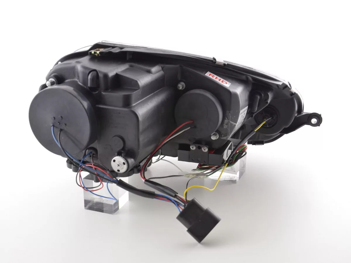 Scheinwerfer Set Daylight LED Tagfahrlicht VW Golf 5 Typ 1K Bj. 03-08 schwarz für Rechtslenker