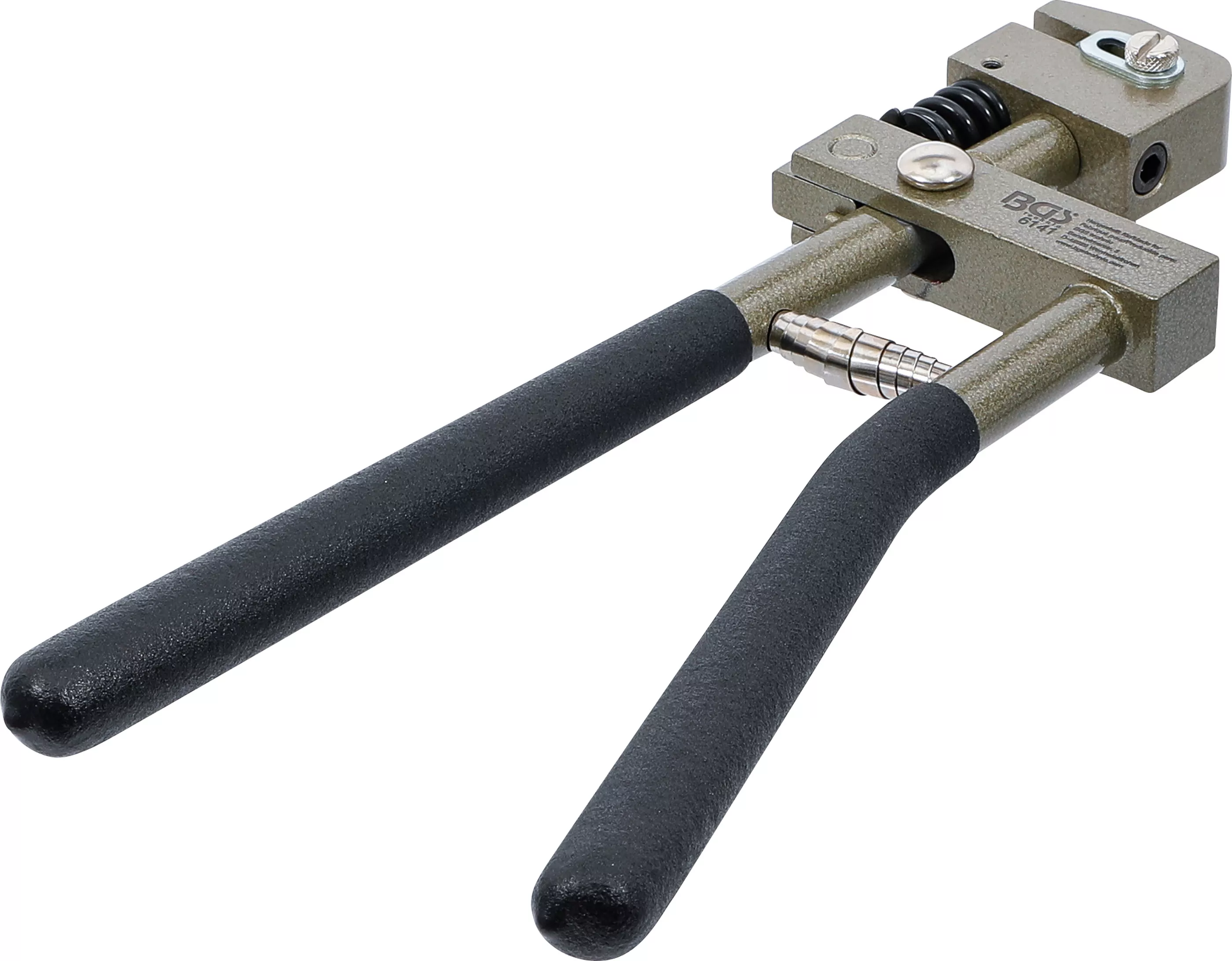 Lochzange zum Stanzen von abgekanteten Werkstücken