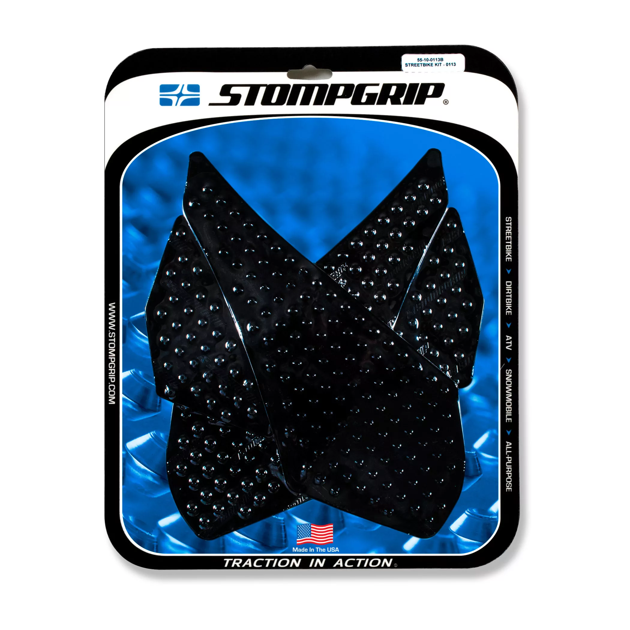 Stompgrip Traction Pad Volcano für BMW R 1250 RS 19-20 Schwarz