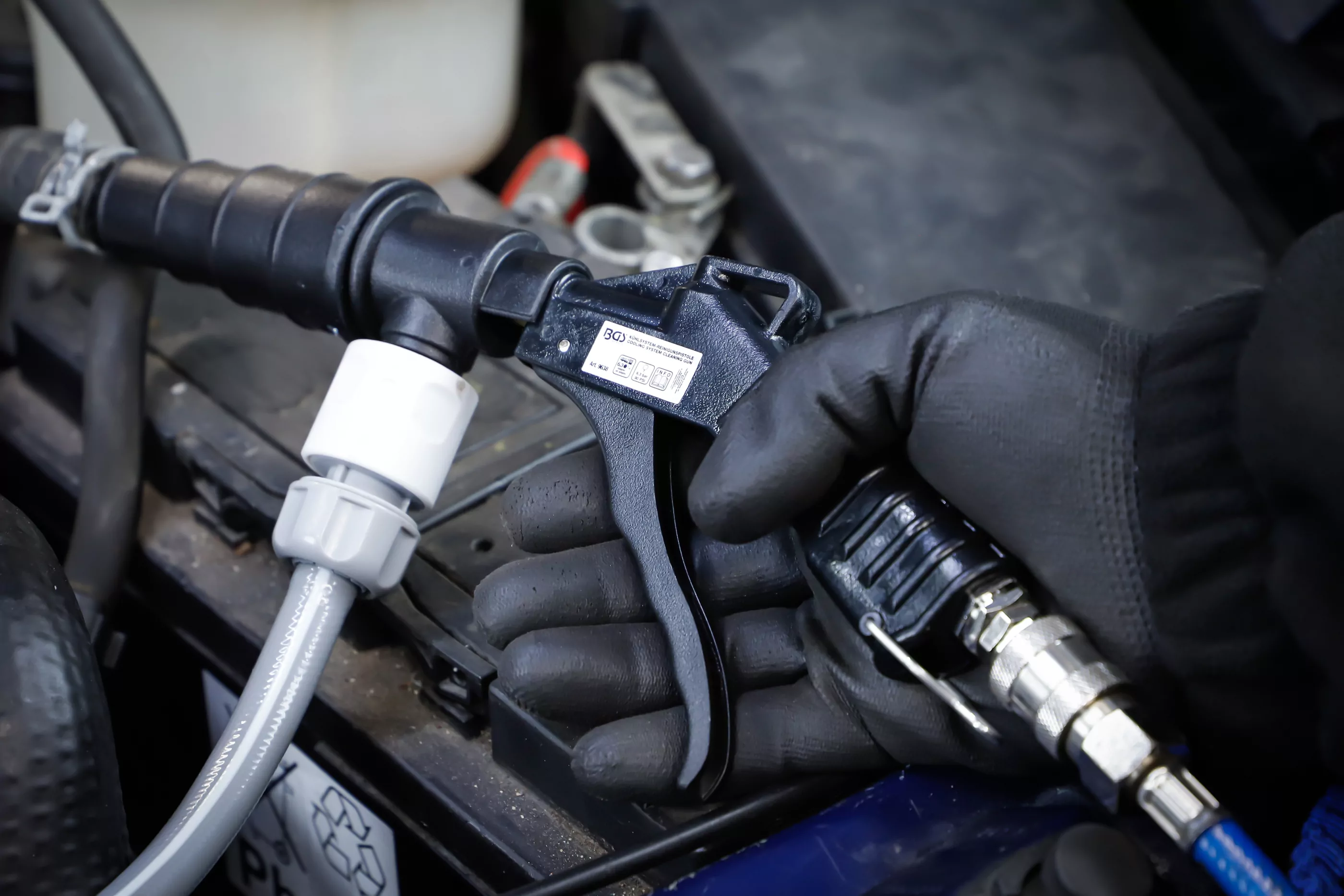 Kühlsystem-Reinigungspistole