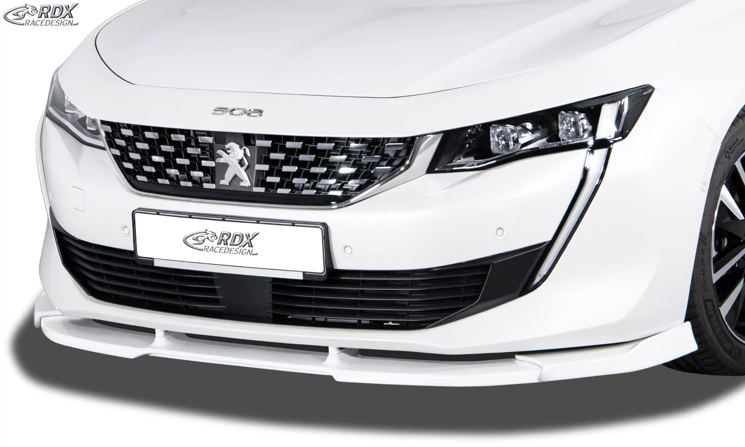RDX Frontspoiler VARIO-X für PEUGEOT 508 (F) Frontlippe Front Ansatz Vorne Spoilerlippe