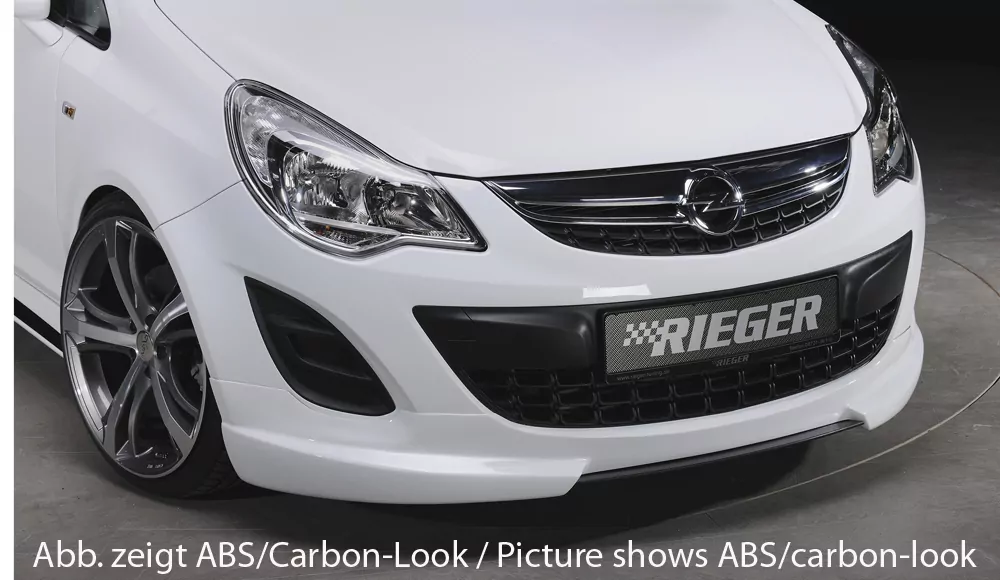 Rieger Spoilerschwert für Opel Corsa D | 5-tür. 01.11- (ab Facelift) für Spoilerlippe 58946 / 58950
