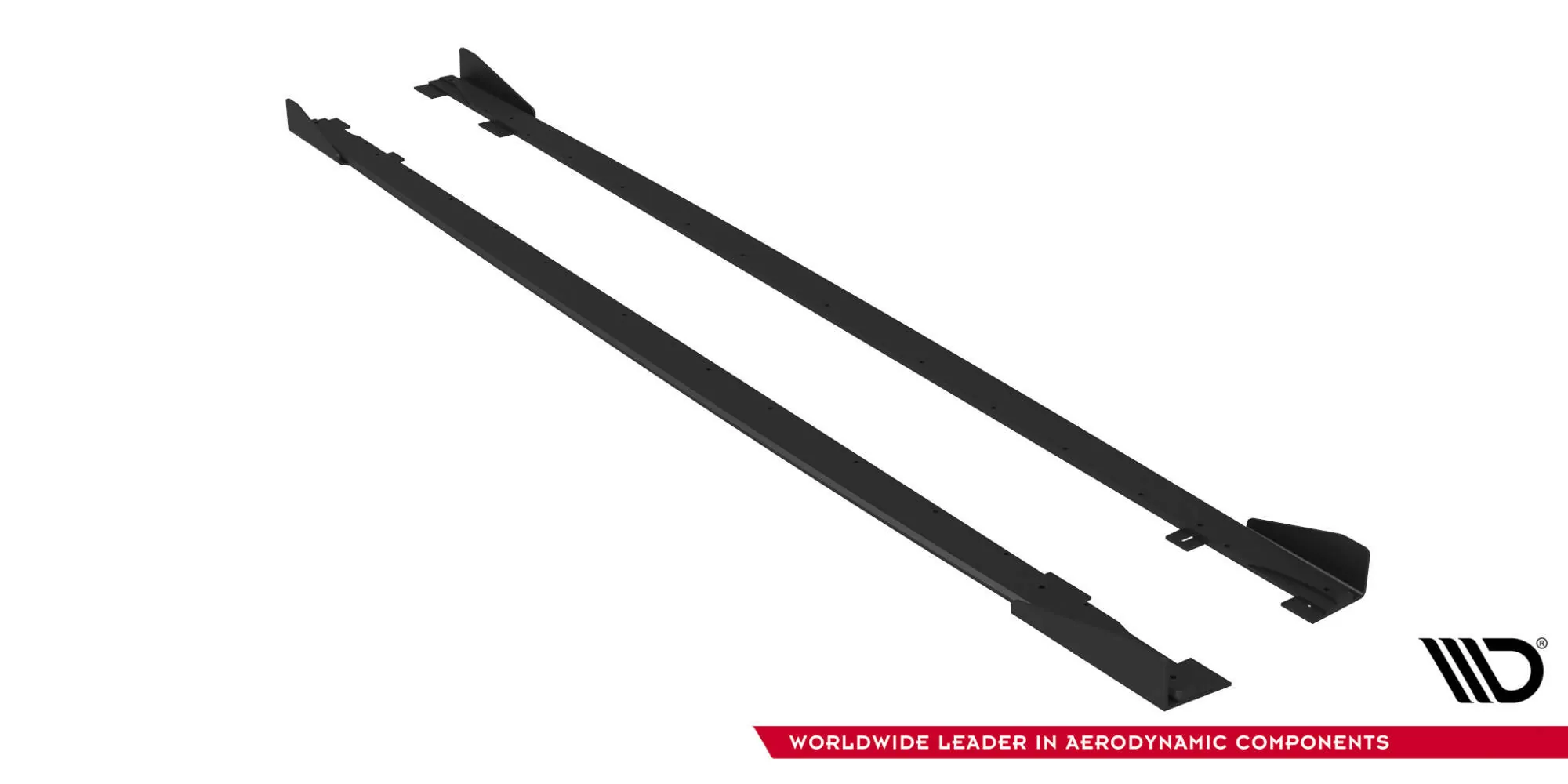 Street Pro Seitenschweller Ansatz Für + Flaps Audi RS5 Sportback F5 Schwarz Hochglanz