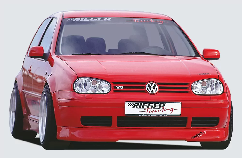 Rieger Spoilerlippe für VW Golf 4 | 3-tür. 10.97-03 -> nicht für TDi mit 150 PS