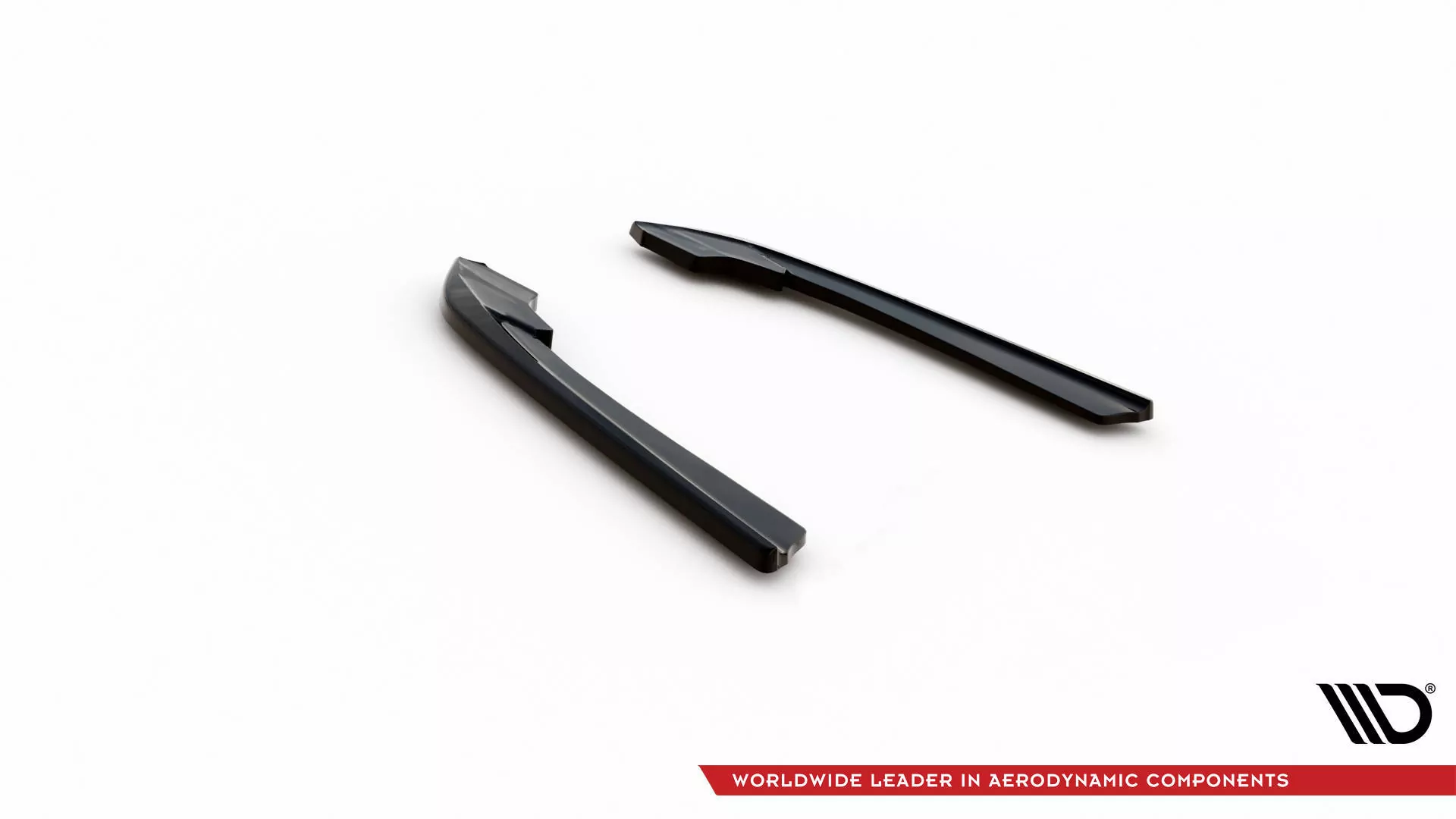 Heck Ansatz Flaps Diffusor V.3 Für BMW M340i / M-Paket G20 / G21 Schwarz Hochglanz
