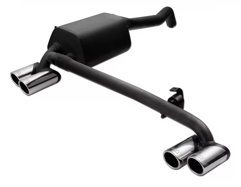 Ulter Sportauspuff für Renault Megane III COUPE & HATCHBACK 2008-2012 - 4 Duplex Endrohre Rund Ø70