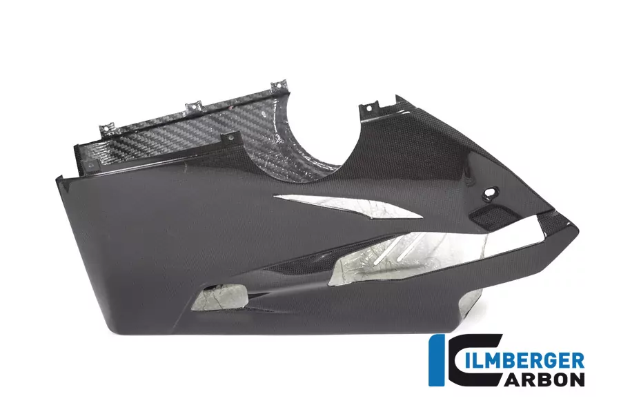 Ilmberger Carbon Verkleidungsunterteil für Akrapovic Slip On Auspuff für Ducati Panigale V4 / V4S ab 2018