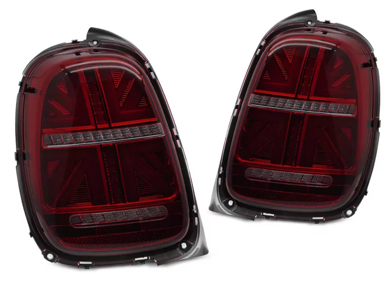 Led Tail Lights Red Smoke Seq Fits Mini Cooper F55 F56 F57 14-17 6-pin
