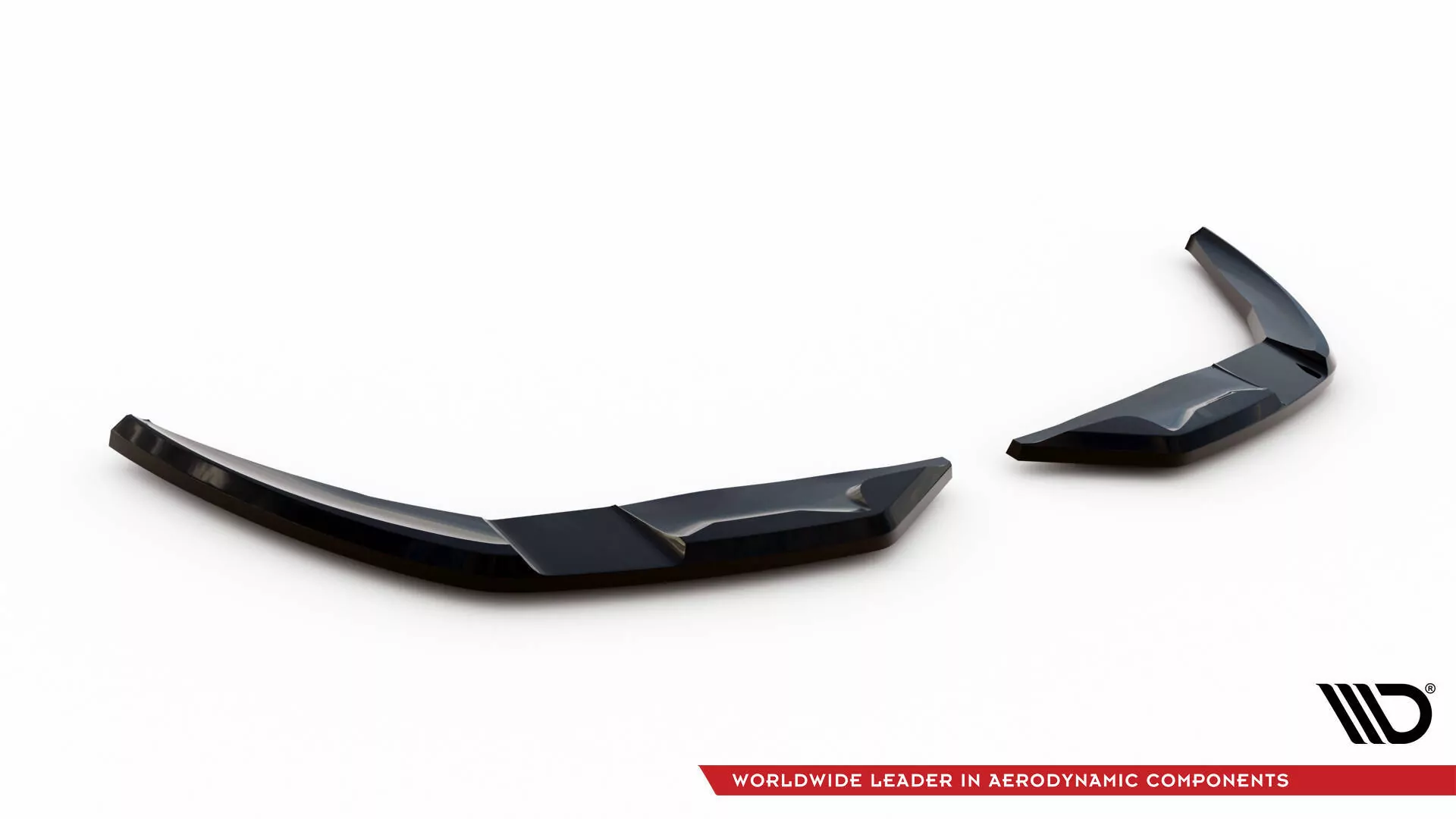 Heck Ansatz Flaps Diffusor Für Ford Edge ST Mk2  Schwarz Hochglanz