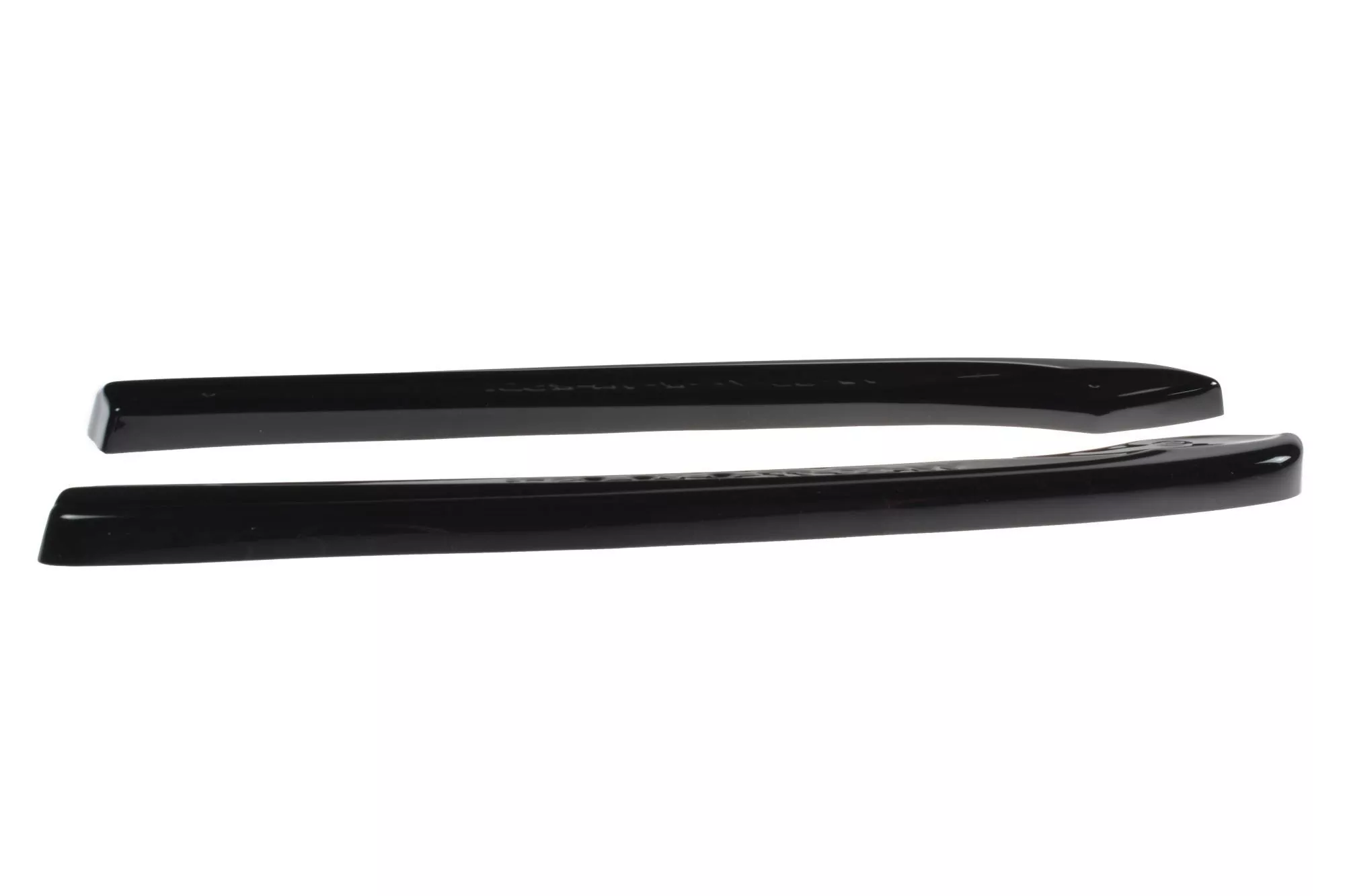 Heck Ansatz Flaps Diffusor Passend Für Diffusor V.1 Passend Für VW GOLF 7 R VARIANT FL  Schwarz Hochglanz Schwarz Hochglanz