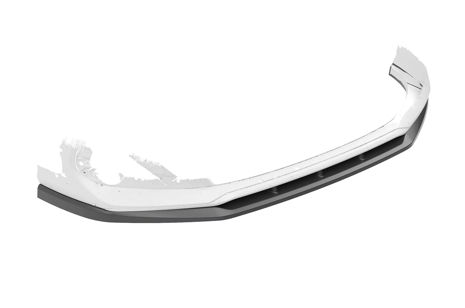 Cup-Spoilerlippe mit ABE für Hyundai I30 (PD) CSL434 Strukturiert (schwarz matt)