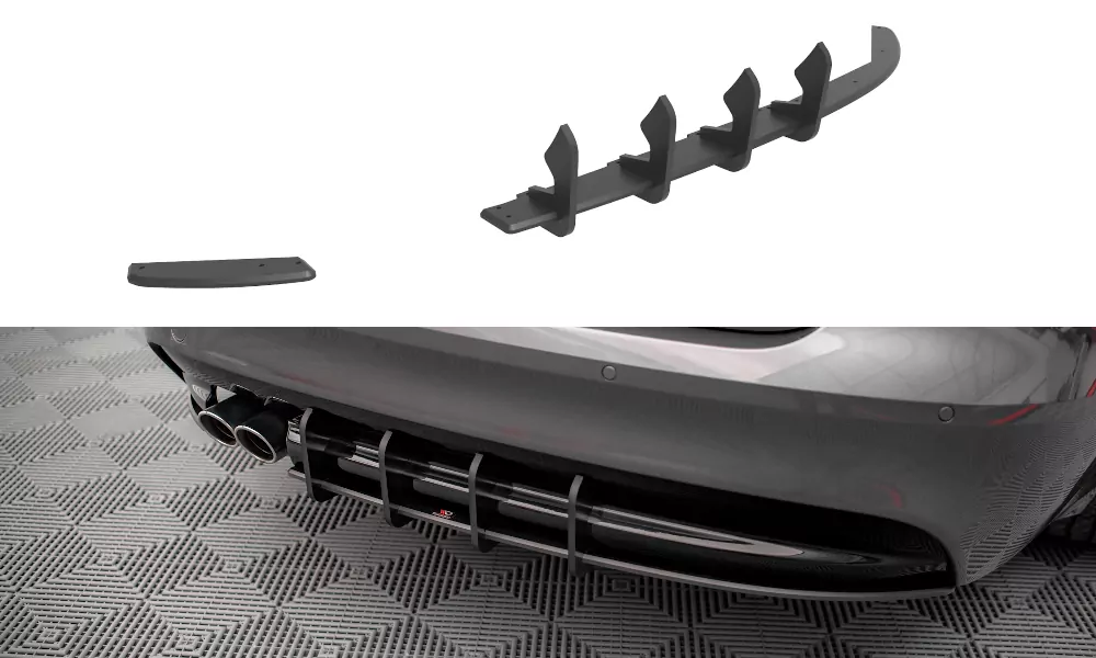 Street Pro Heckschürze Für Jaguar XF R-Sport Mk2