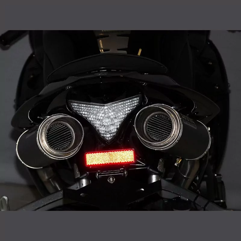 Bodis GP1 schwarz Auspuff Yamaha YZF R1 2009-2014 RN 22